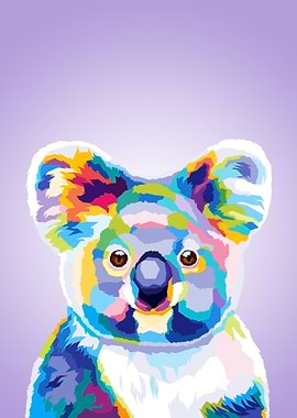 Koala Pop art