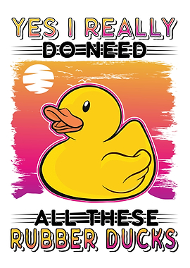 Rubber Duck Lover Bath Duc