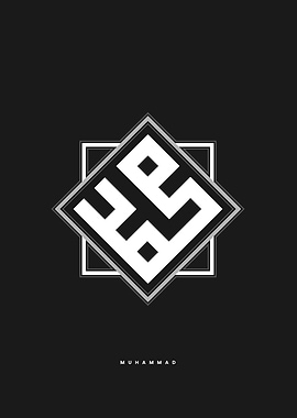 Muhammad Allah Square kufi