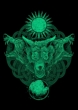 Wolf Norse Viking Ragnarok