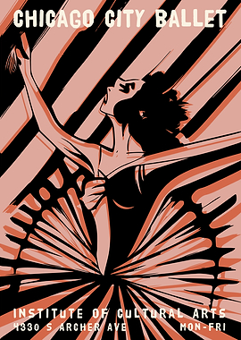 Contemporary Ballet Poster