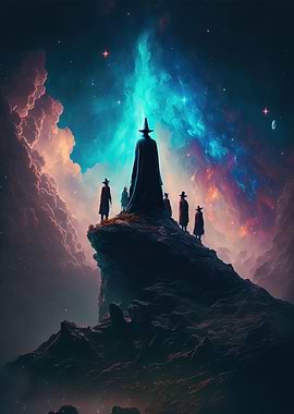 Magic Ritual on Mountain