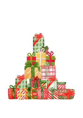 Christmas Presents Tree