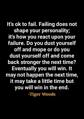 Tiger Woods quotes