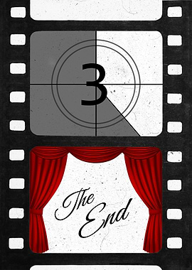 Film Reel Movie The End