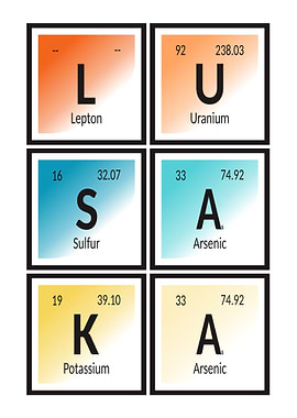 Lusaka Periodic Table
