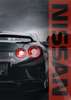 Nissan GTR Poster