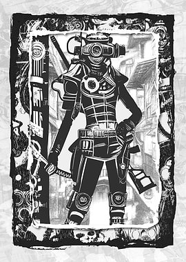 Steampunk Gasmask Girls