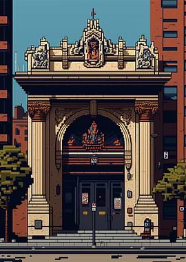 Cleveland pixel art