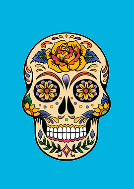 Mexican skull 08