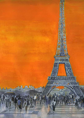 Eiffel Tower Paris France