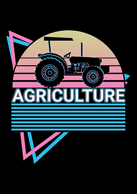 Agriculture Retro Farmer