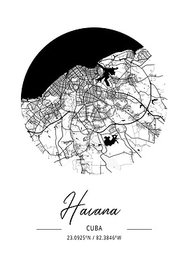 Havana City Map