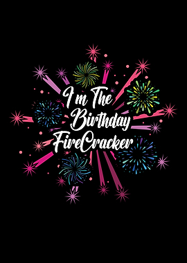 Birthday Firecracker year