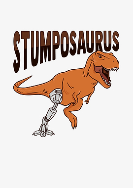 TRex Amputee Joke Leg