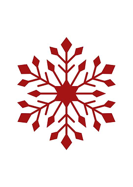 Red Snowflake