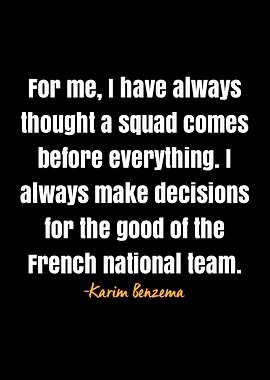 Benzema quotes