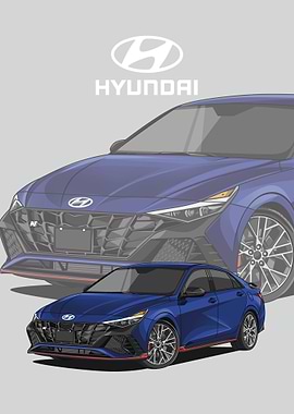 hyundai Elantra N Blue