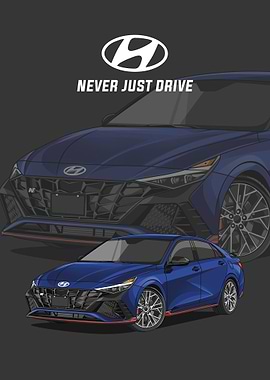 hyundai Elantra N Blue