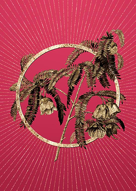 Gold Tamarind Flowers