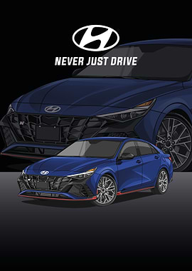 hyundai Elantra N Blue