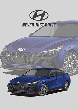 hyundai Elantra N Blue