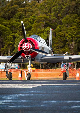 Single propeller aircraft