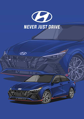 hyundai Elantra N Blue