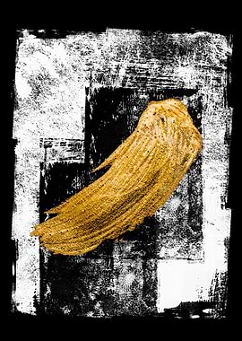 BRUSH STROKES GOLD 66A