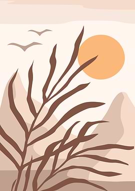 Modern Sun Mountain leaves