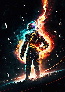 Someone in outer space