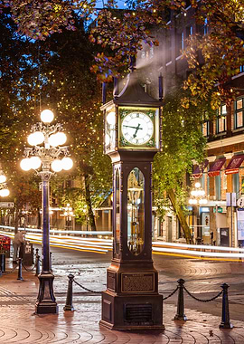 Steam clock Vancouver