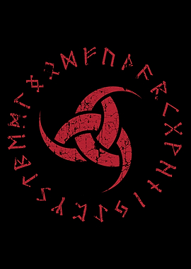 Odin Horn Viking Runes