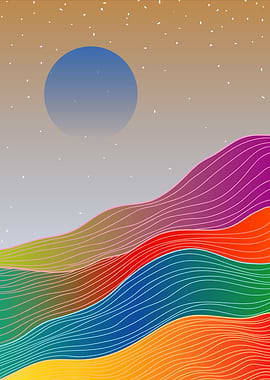 Mountain layout design