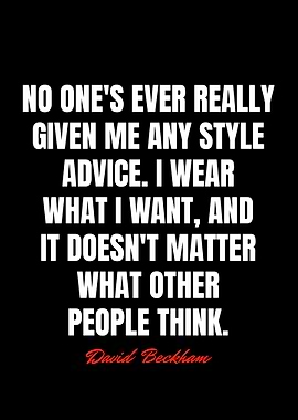 David Beckham Quotes