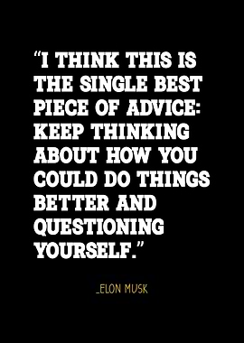 Elon Musk quote