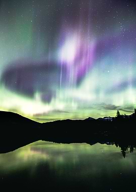 Northern lights in Canada