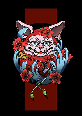Daruma Sphynx Cat