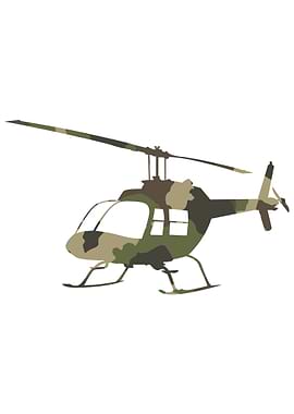 helicopter silhouettes