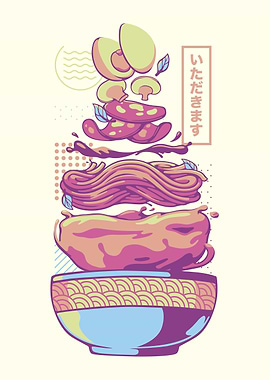 Neon Core Noodles Ramen