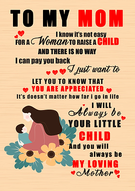 Mothers Day To My Mom