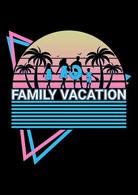 Family Vacation Retro