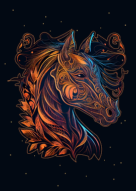 Chinese New Year Horse