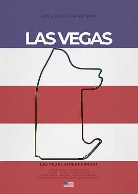 Las Vegas F1 Circuit