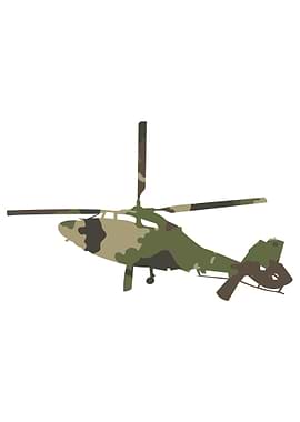 helicopter silhouettes