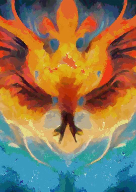 Abstract phoenix