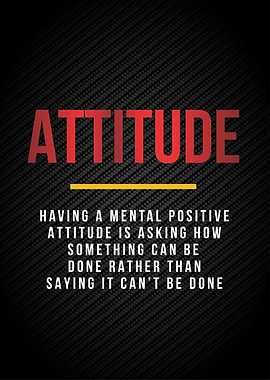 atittitude motivation post