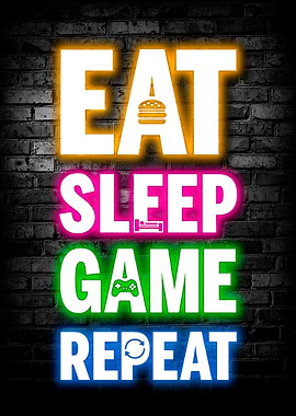 Eat Sleep Game Repeat