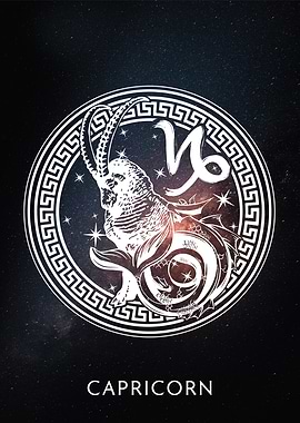 Zodiac Capricorn Galaxy