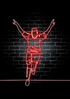 Football Neon Sports